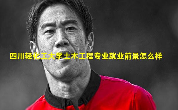 四川轻化工大学土木工程专业就业前景怎么样