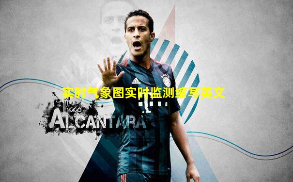 实时气象图实时监测缩写英文